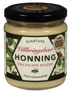 Kjartans-Honning-Solhøy-Bigård Bringebærhonning Myk