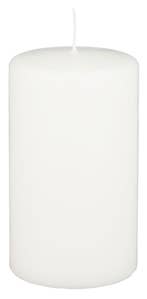 R Hvit kubbelys 6,8 x 12 cm