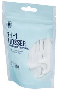 R Tanntråd 2 i 1 Flosser