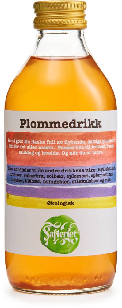 Safteriet Plommedrikk Økologisk