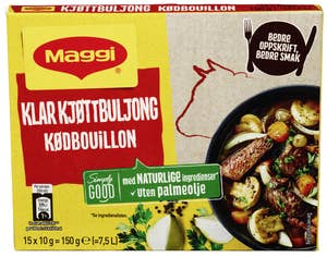 Maggi Klar kjøttbuljong Terninger