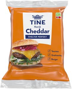 TINE Norsk cheddar mild bit