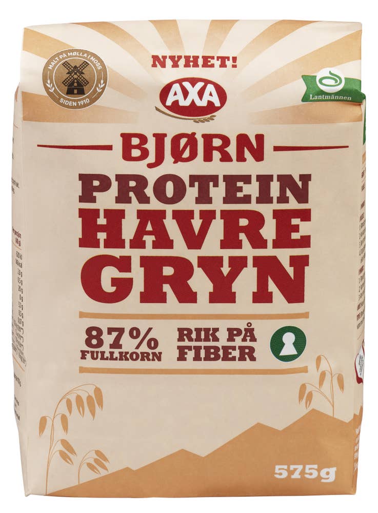 AXA Havregryn protein