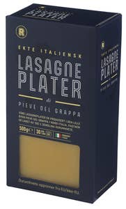 R Lasagneplater 100% Durum