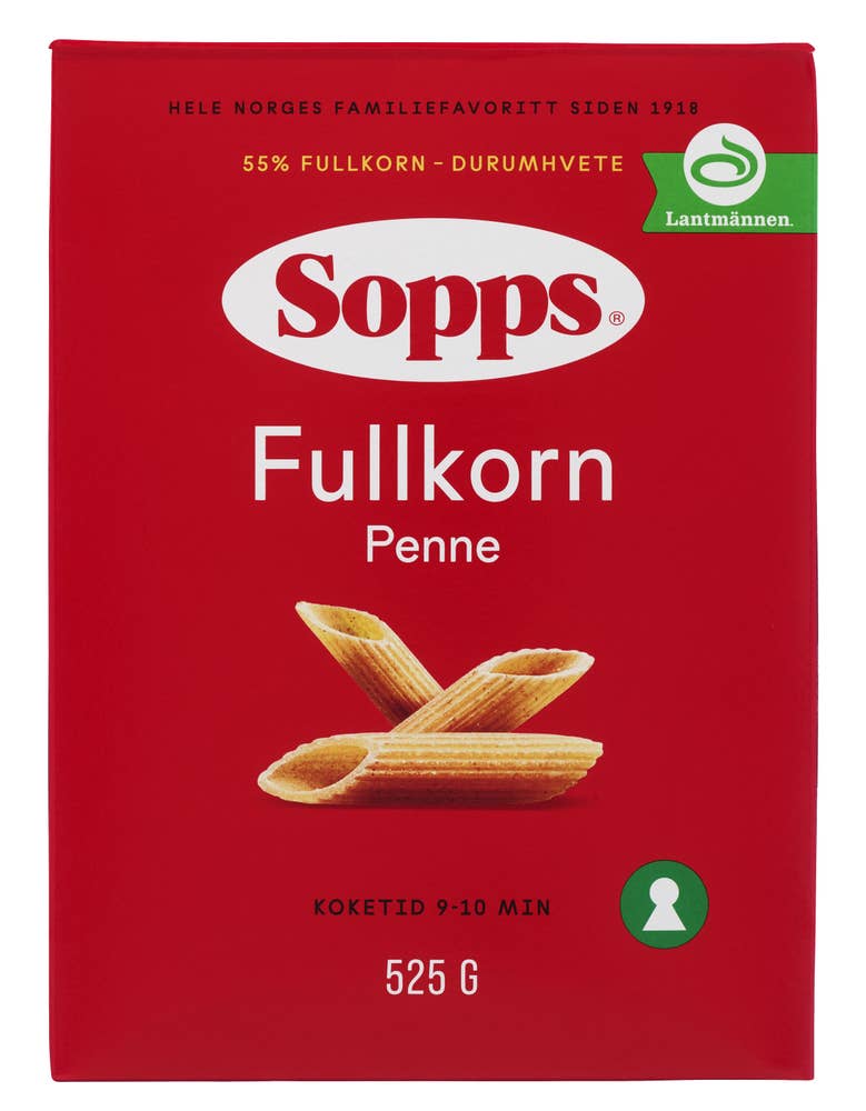 Sopps Penne fullkorn