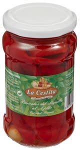 Casagrande Rød paprika med hvitløk Pimientos