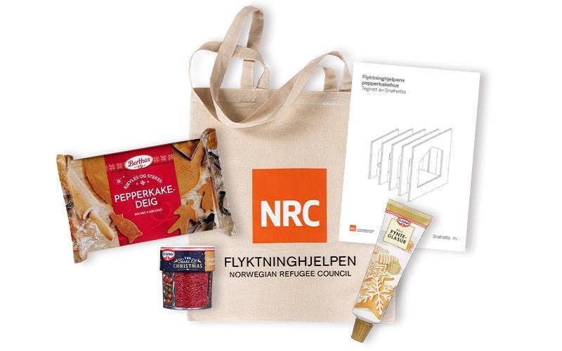 Flyktninghjelpen Flyktninghjelpens Pepperkakehuspakke