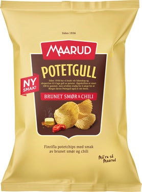 Maarud Potetgull Brunet Smør & Chili