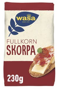 Wasa Fullkorn Skorper uten sukker