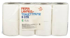 Prima Lavpris Toalettpapir