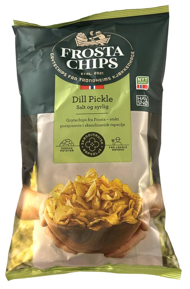 FrostaChips Dill Pickle