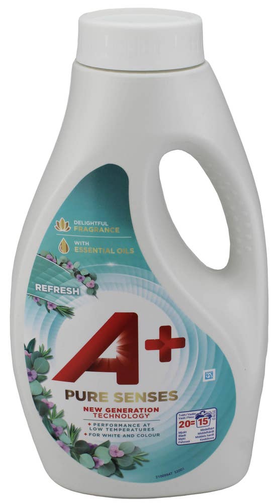 A+ Pure Senses Refresh White & Color Flytende
