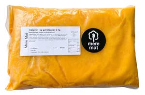 Gulrot-og søtpotetsuppe