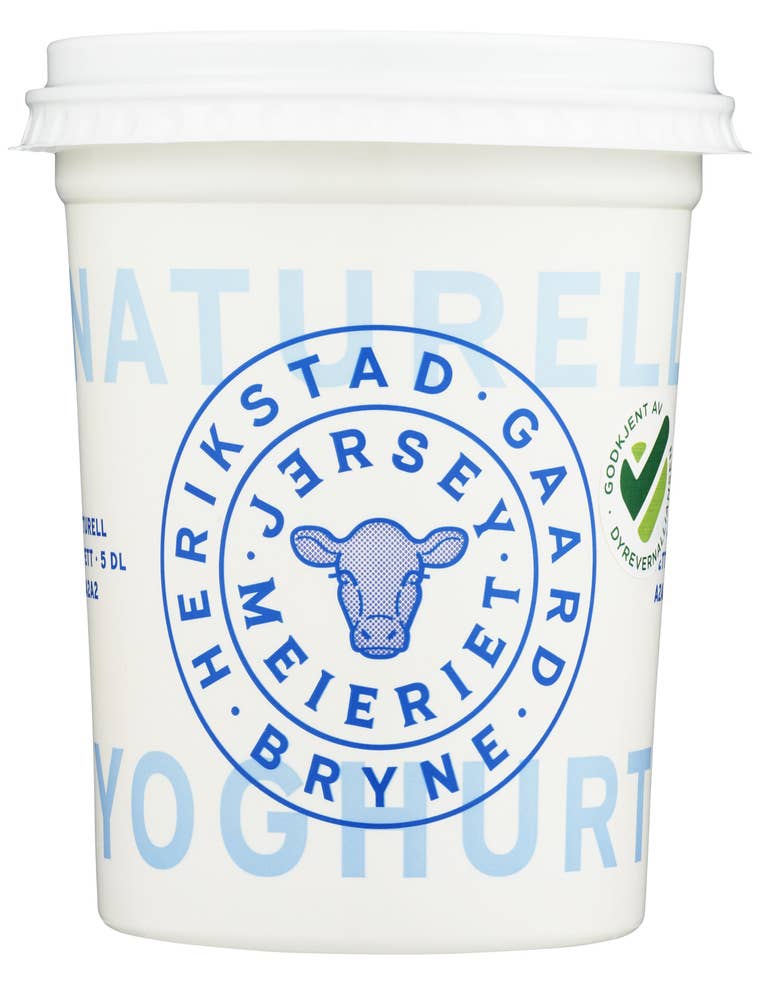 Jerseymeieriet Naturell Yoghurt
