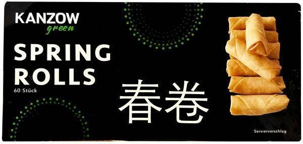 KANZOW-green Grønnsaksvårruller 60stk