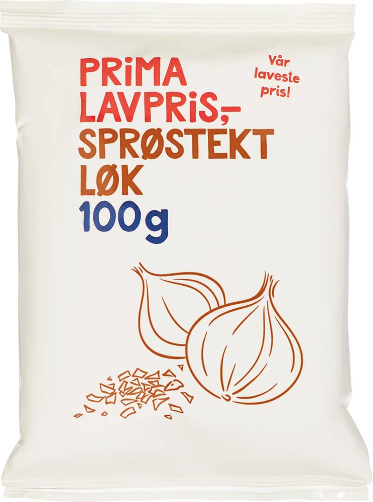 Prima Lavpris Sprøstekt løk