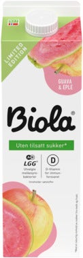 Tine Biola med Guava og Eple UTEN Limited Edition