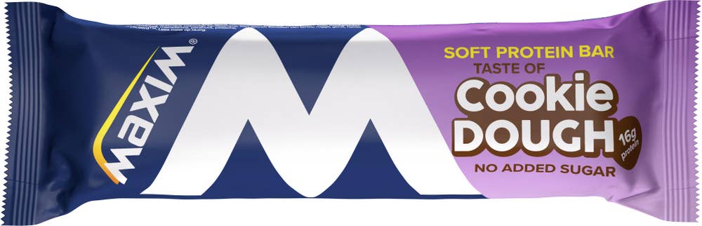 Maxim soft protein bar cookie dough