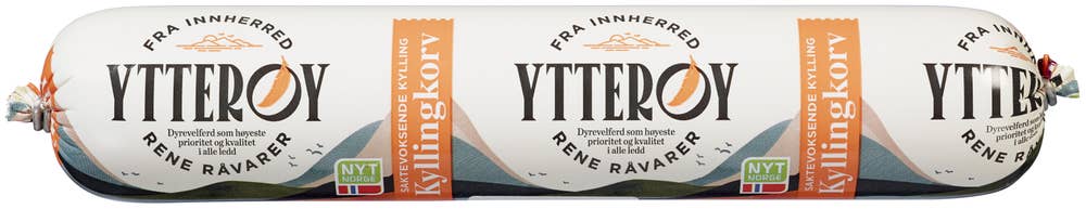Ytterøy Kyllingkorv Saktevoksende kylling
