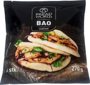 Bread of the World Bao Buns 6 stk