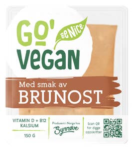 Go'Vegan med smak av brunost