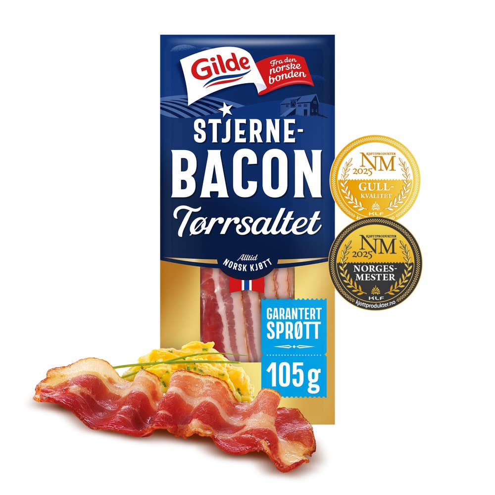 Gilde Stjernebacon tørrsaltet