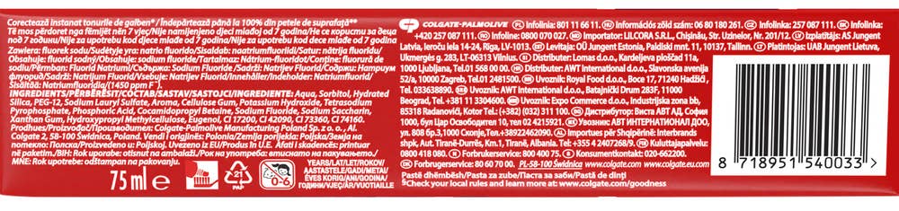 Colgate Max White Purple Reveal tannkrem