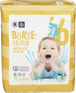 R Lev Vel buksebleier Str. 6, 16-26 kg