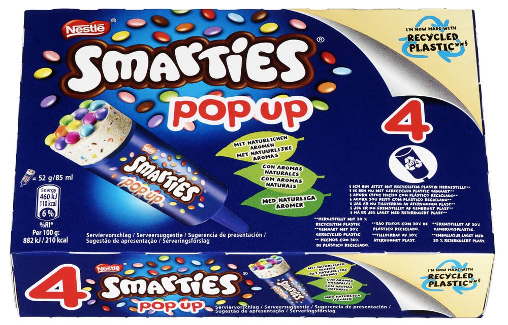Mars Smarties Pop Up 4stk