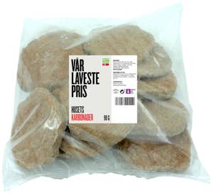 Vår Laveste Pris Husets karbonader Av kylling og svin