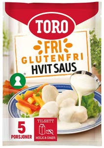 Toro Glutenfri hvit saus