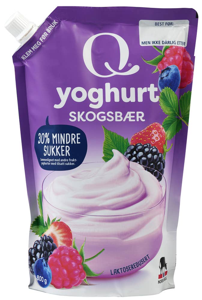 Q Frokostyoghurt Skogsbær