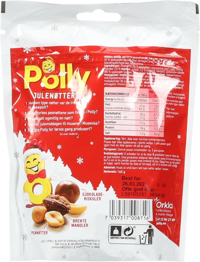 Polly Julenøtter