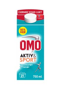Omo Aktiv & sport tøyvask