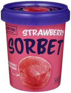 Food Court Strawberry sorbet