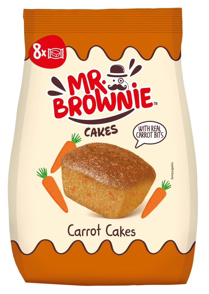 Mr Brownie Carrot Cake