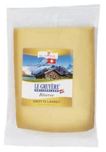 REAL SWISS CHEESE Gruyère Aop 12mnd grottelagret