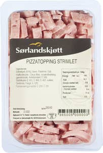 Sørlandskjøtt Pizzatopping Strimlet
