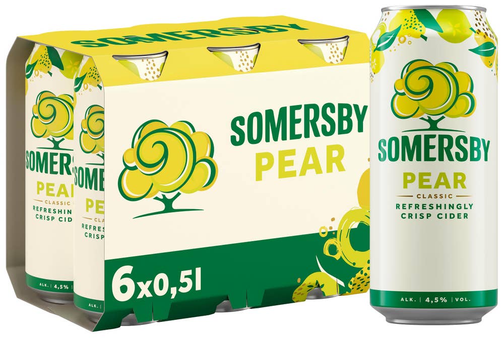 Somersby Pære 6 x 0,5l