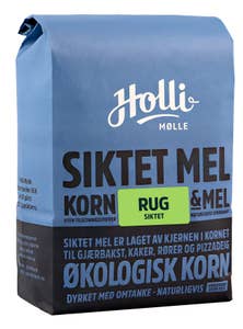 Holli Mølle Økologisk rugmel Siktet