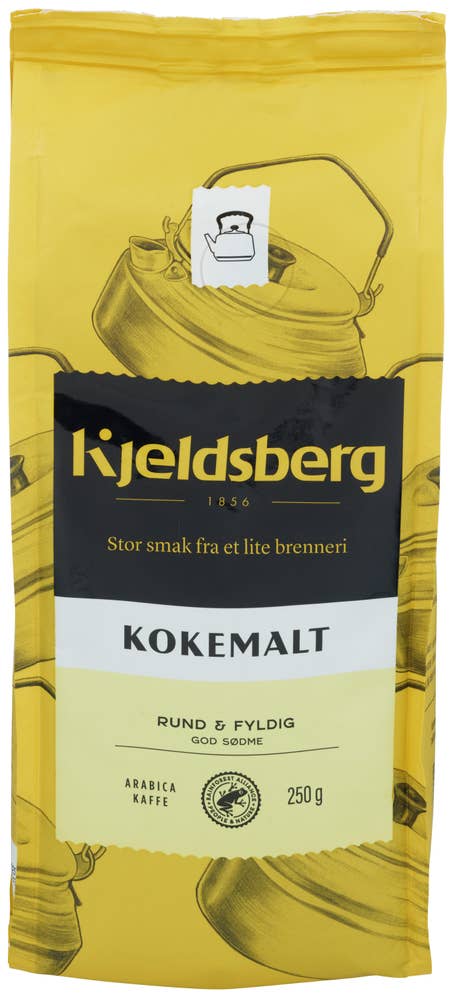 Kjeldsberg Kaffe kokemalt Rund og fyldig