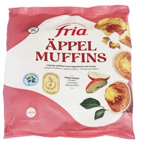 Fria Eplemuffins 4stk