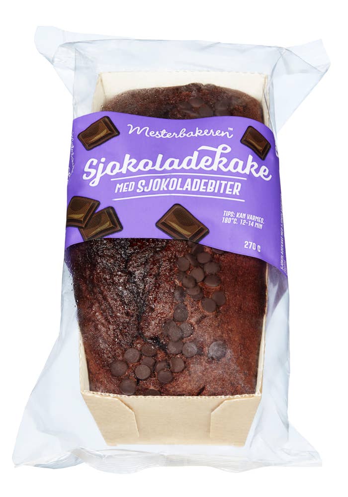 Mesterbakeren Sjokoladekake Med Sjokobiter