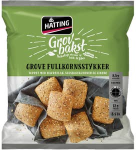 Hatting Grove Fullkornsstykker 8 stk