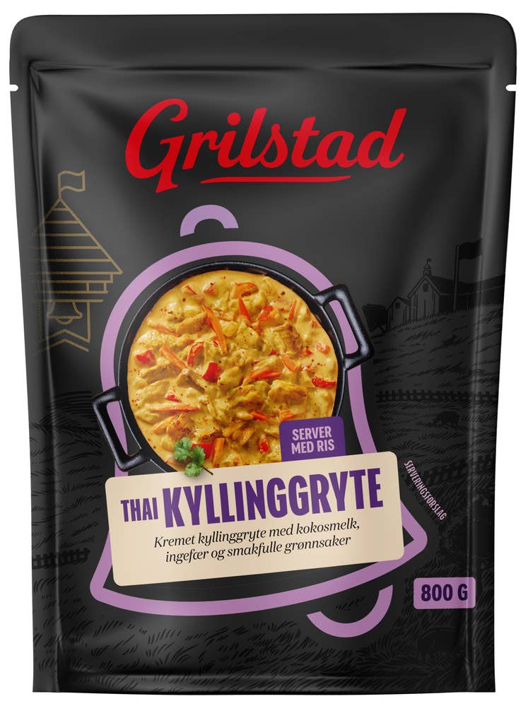 Grilstad Thai kyllinggryte Partivare