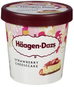 Häagen-Dazs Strawberry cheesecake