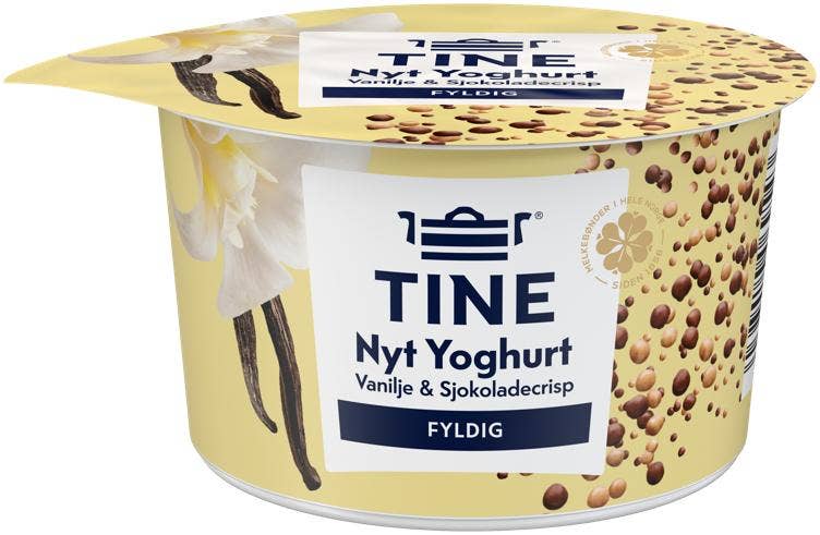 Tine Nyt Yoghurt Vanilje & Sjokocrisp