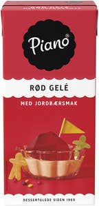 TINE Piano Jordbærgelé