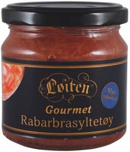 Løiten Rabarbrasyltetøy gourmet