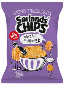 Verdens tynneste rifla Havsalt & ellevill pepper